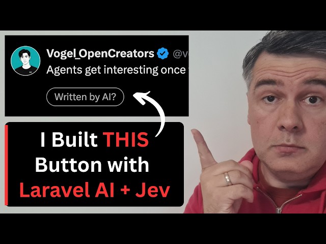 I Tried NEW Jev: Tweet Classifier with Laravel AI SDK and API