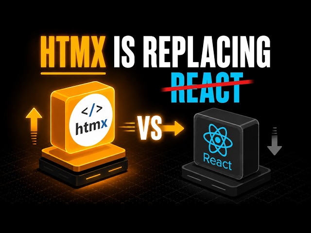 HTMX Explained: The "Dumb" HTML Secret Replacing React
