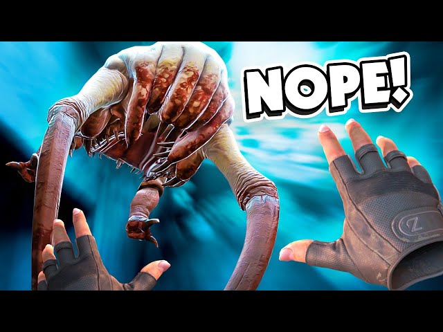 Don't let HEADCRABS eat your FACE! - Half Life Alyx VR