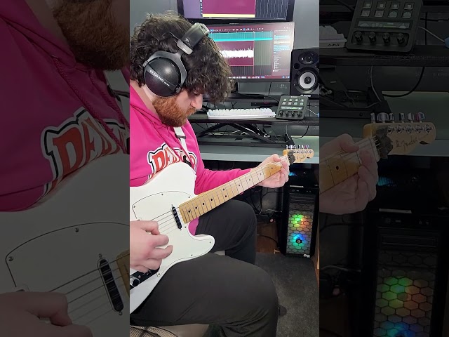 Little Bit of Midwest Emo Riffage 🌊 #midwestemo #fender #guitar