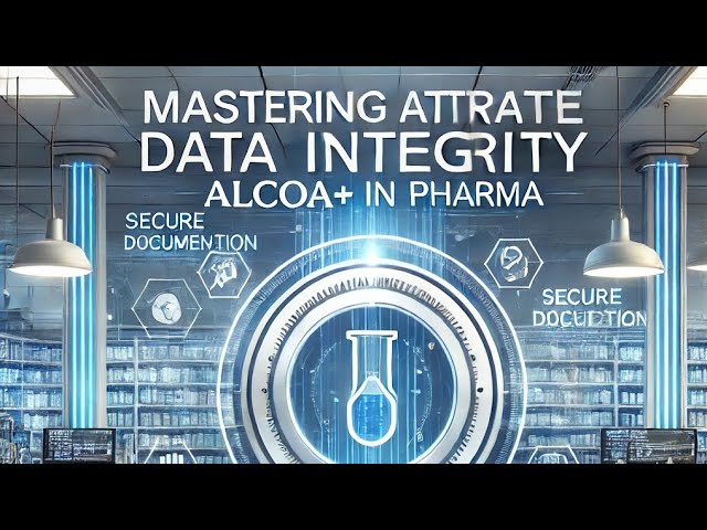 ALCOA and ALCOA+ in Pharmaceuticals | Principles of ALCOA | Data Integrity Principles I FDA
