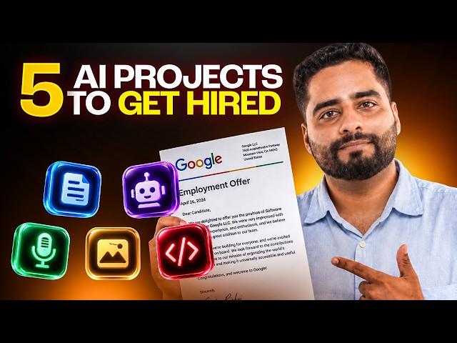 Which AI Project Should You Build To Get Hired in 2026? Here Are 5 Options