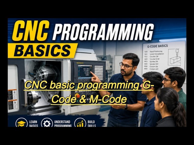 Basic of CNC programming G & M-Code #cnc #programming #basic #gcode #mcode
