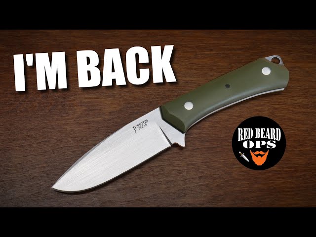 I'm Back! First Knife Build in TEMP Shop | #knifemaking