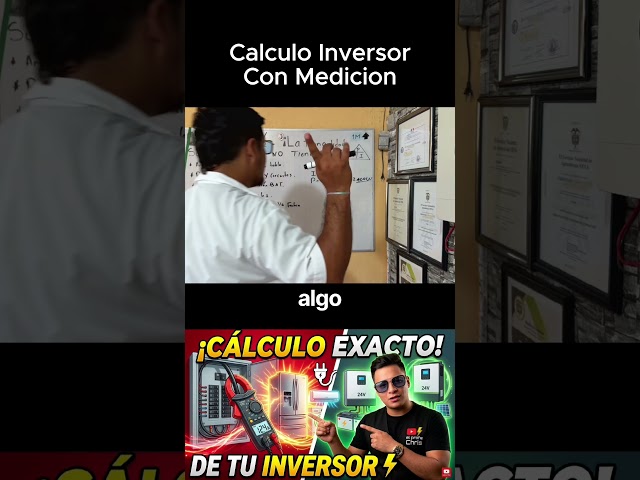 Calculating a hybrid solar inverter