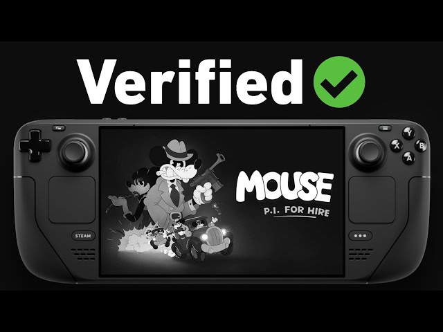 MOUSE: P.I. For Hire Steam Deck OLED Performance Test | First 10 Minutes