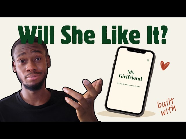 She's Turkish, She's Literary, I Built My Girlfriend A Website 