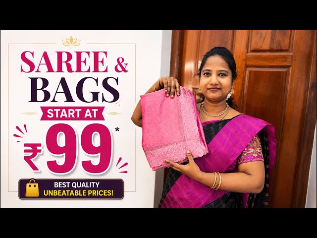 🔴 Live: Exclusive Saree Collections | Oliva Boutique | Order @ 6374672117