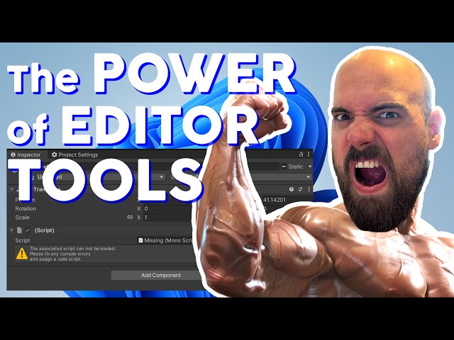 The Power of Unity Editor Tools - Solo Game Dev