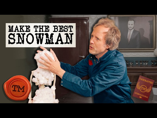 Make the Best Snowman | Taskmaster Netherlands | Full Task