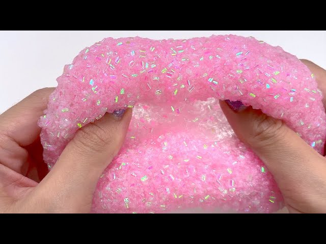 ASMR Slime | Buying slimes from an Etsy shop | Snow fizz, bingsu beads, and more video #27