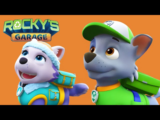 Everest's Missing Hook AND MORE! - Rocky's Garage Compilation - PAW Patrol