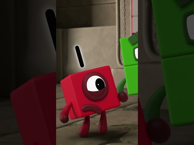 SQUARE NUMBER 25 - Part 3 | The Castle of Patterns | Numberblocks Spanish #shorts