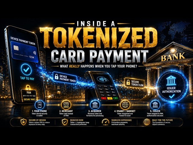 How a Tokenized Card Payment Works | EP03 | From Phone Tap to Issuer Authorization