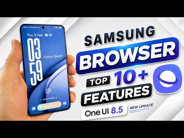 Samsung Internet Browser: 10+ BEST Features You Need to Know in 2026!🔥#samsung #oneui