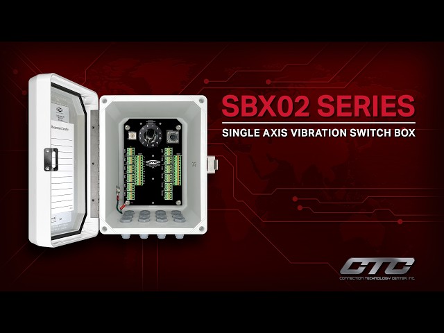 SBX02 Series Vibration Switch Boxes | CTC