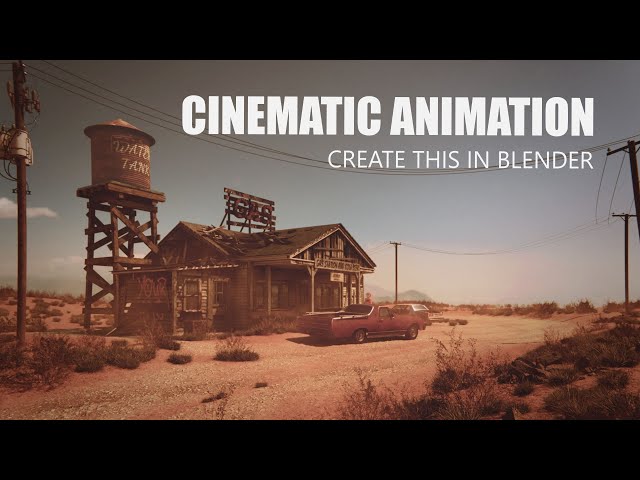 How to make Realistic Cinematic Animation BLENDER - Full Breakdown