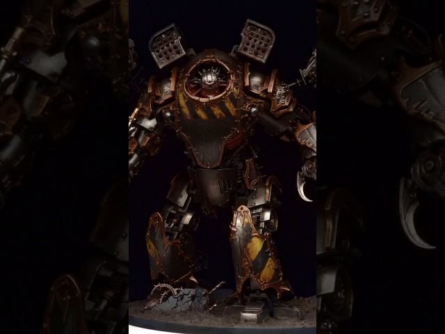 I kitbashed the Daemon Primarch Perturabo