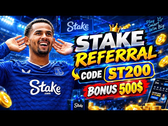 Stake referral code 2026 | Stake Promo Code | How to use Stake Step-by-Step Guide