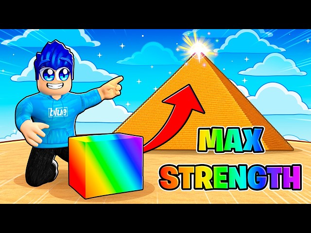 I GOT MAX EVERYTHING in Roblox Build The Pyramid... *INSANE*