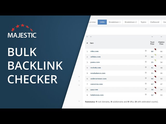 Bulk Backlink Checker (2023)