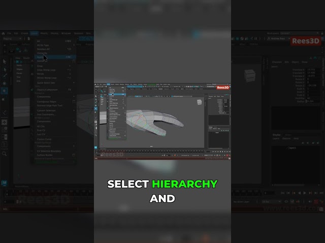 What your rig axes should actually look like #3d #animation #maya