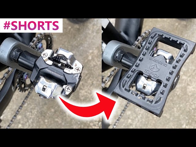 Turn Clipless MTB Pedals to Flats in Seconds!