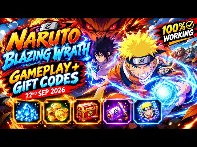Naruto: Blazing Wrath by x7Game | Naruto: Blazing Wrath Gameplay | Naruto: Blazing Wrath Gift Codes