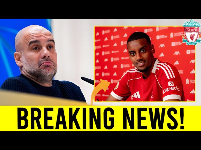 PEP GUARDIOLA SHOCKING STATEMENT ON ALEXANDER ISAK BLOCKBUSTER MOVE TO LIVERPOOL! LIVERPOOL NEWS