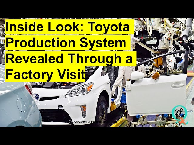 Toyota Production System Revealed through a Toyota Factory Visit