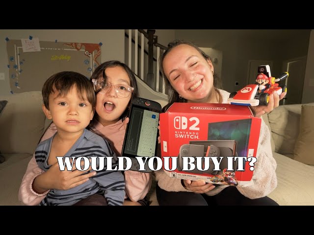 Nintendo Switch 2: Our HONEST First Impressions & Unboxing!