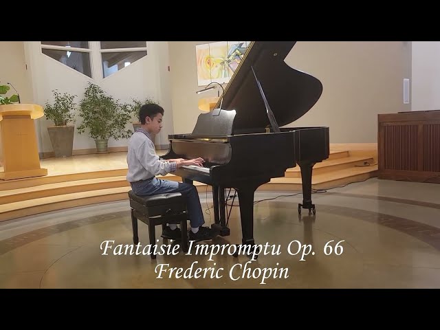 Chopin Fantaisie-Impromptu: Full Recital Performance (Arpeggio Storm!)