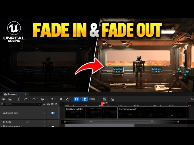 How to Fade In and Fade Out in Unreal Engine 5 Sequencer