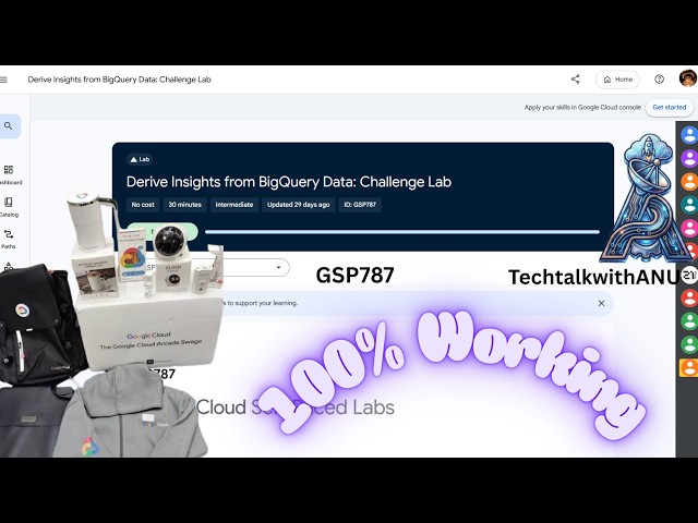 Derive Insights from BigQuery Data: Challenge Lab || GSP787