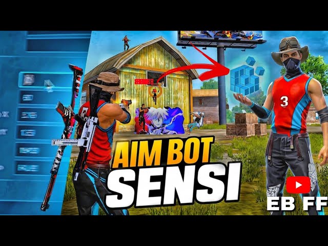 AIM BOT SENSI ⚙️ 99% Headshot + FPS Boost & Regedit | Free Fire 2026 (PC + Mobile)