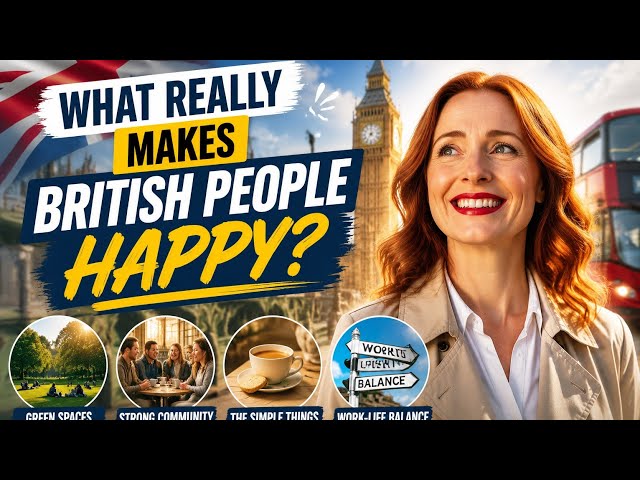 🇬🇧 What Really Makes British People Happy? | The Truth Behind Britain's Lifestyle