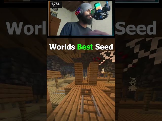 Crazy world seed 🤯#minecraft  #shorts #youtube