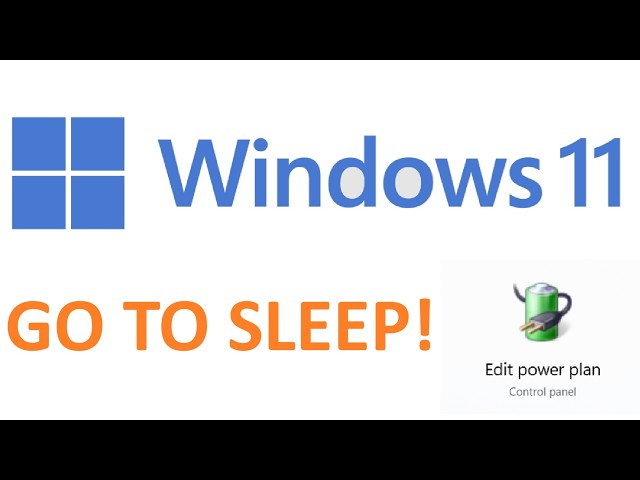 Windows 11 Tip: Change Sleep Settings