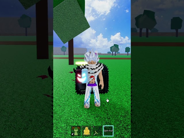 My Lucky Day I Found Mythical Fruit Spirit | Blox Fruits #shorts #bloxfruits #roblox
