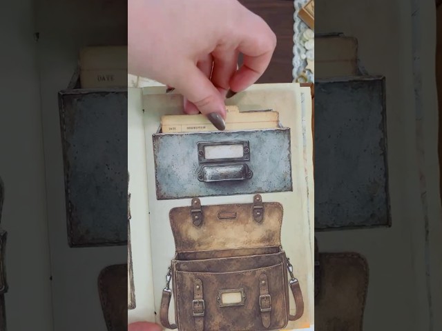 NEW Easy Junk Journal Illusion Pockets From My Porch Prints