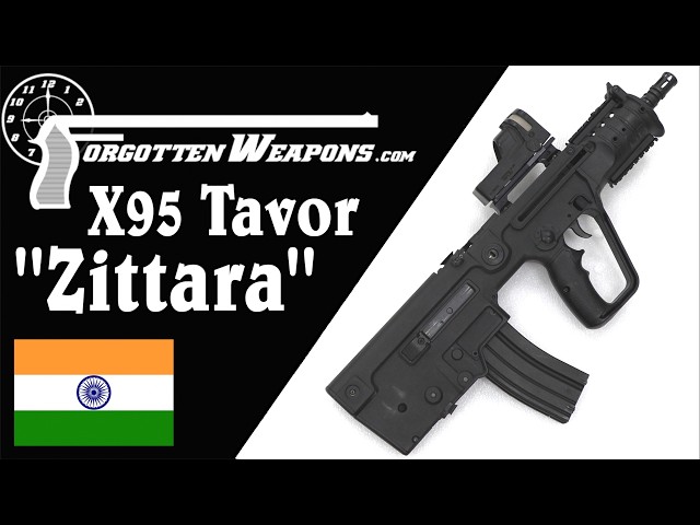 India's Unique X95 Tavor "Zittara" (I Did Not Expect the Magazine)