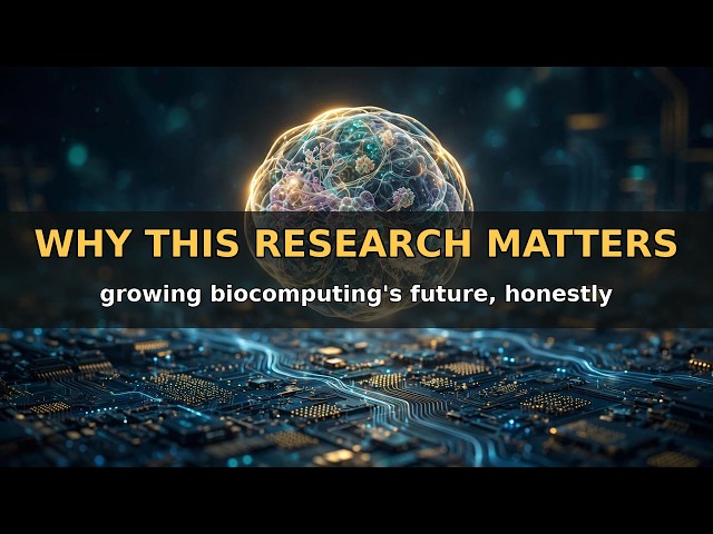 Why This Research Matters for Biocomputing's Future | Organoid Intelligence