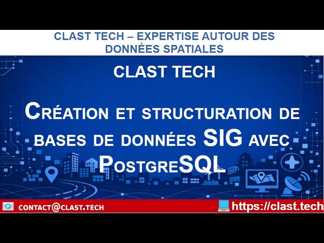 Creating and Structuring GIS Databases with PostgreSQL