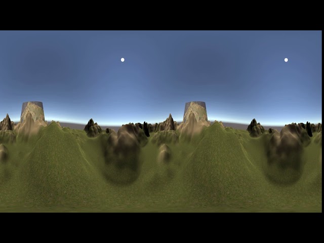 Video VR - Terrain in Unity