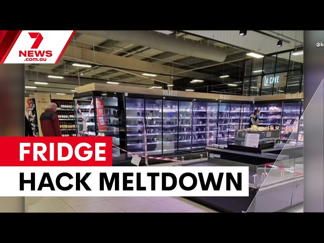 French supermarkets hit by fridge hacking cyberattack | 7NEWS