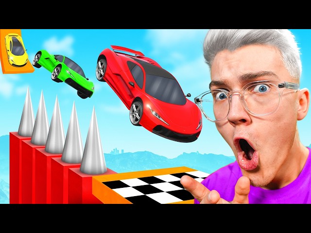 99% IMPOSSIBLE GTA RACE against KEVKO on FORTNITE
