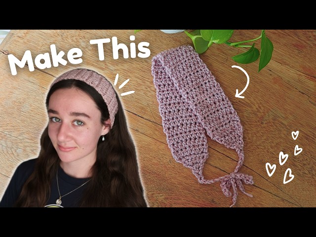 How to Crochet a Basic Headband for Beginners | Quick Project