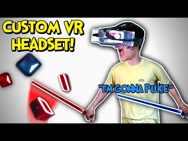 I Made my Own VR Headset... using duct tape and milk cartons