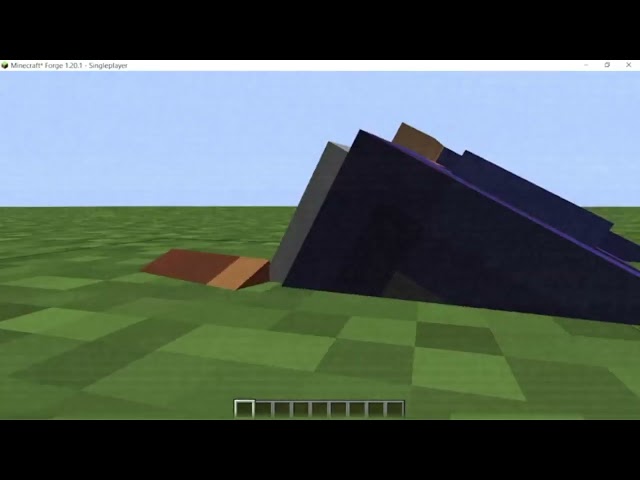 I got minecraft Java and this is the first thing I did