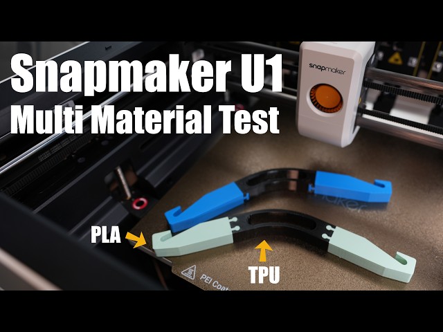 Snapmaker U1 3D Printer | Multi‑Material Testing & Review